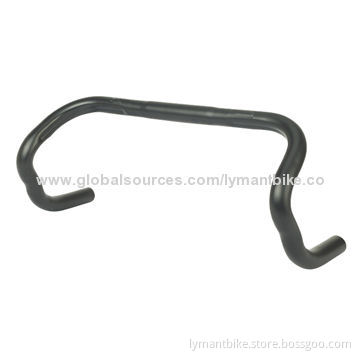 Bicycle Handlebar, Made of AL 6061+Carbon, Center: ￠25.4mm, Width: 390/410/430mm